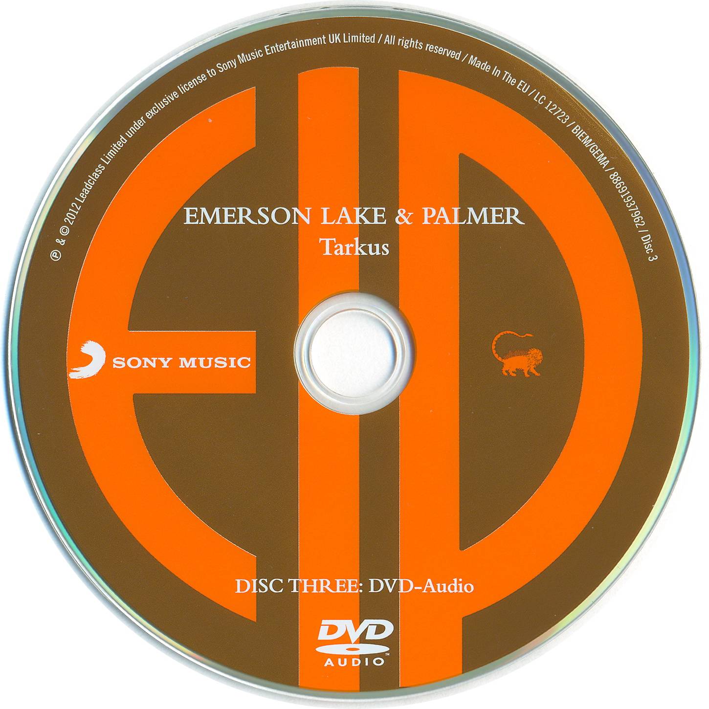 Emerson, Lake and Palmer Tarkus 2cd [dvd d]